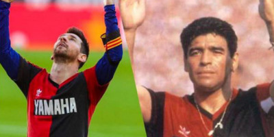 Selebrasi Teristimewa Messi untuk Maradona